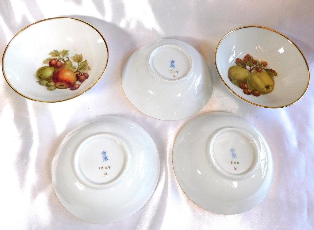 Alka Kunst Alboth Kaiser Set of Five Fruit Bowls # 23495