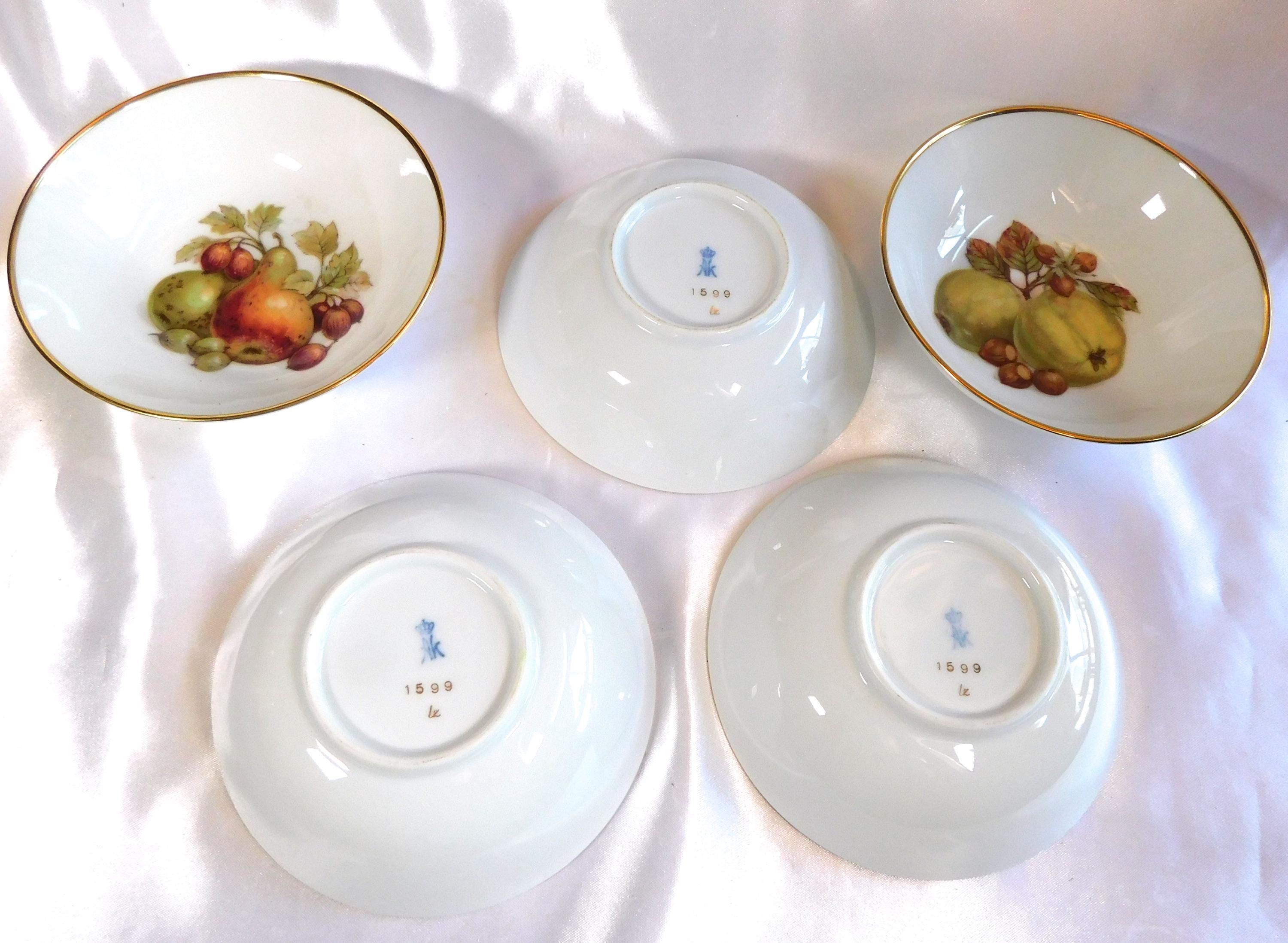 Alka Kunst Alboth Kaiser Set of Five Fruit Bowls # 23495