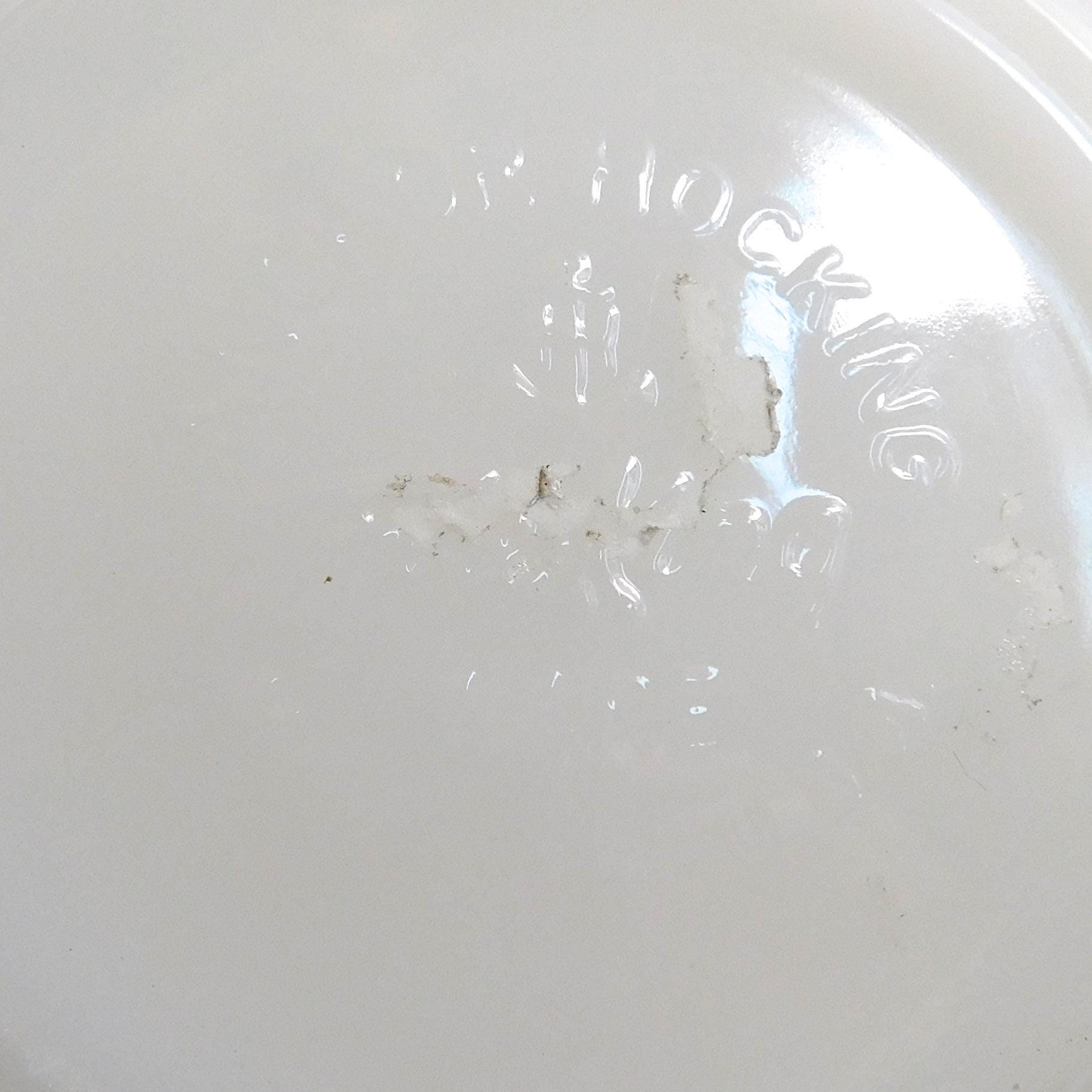 Anchor Hocking Fire King Set of two White Ramekin Dishes with Handles # 26223