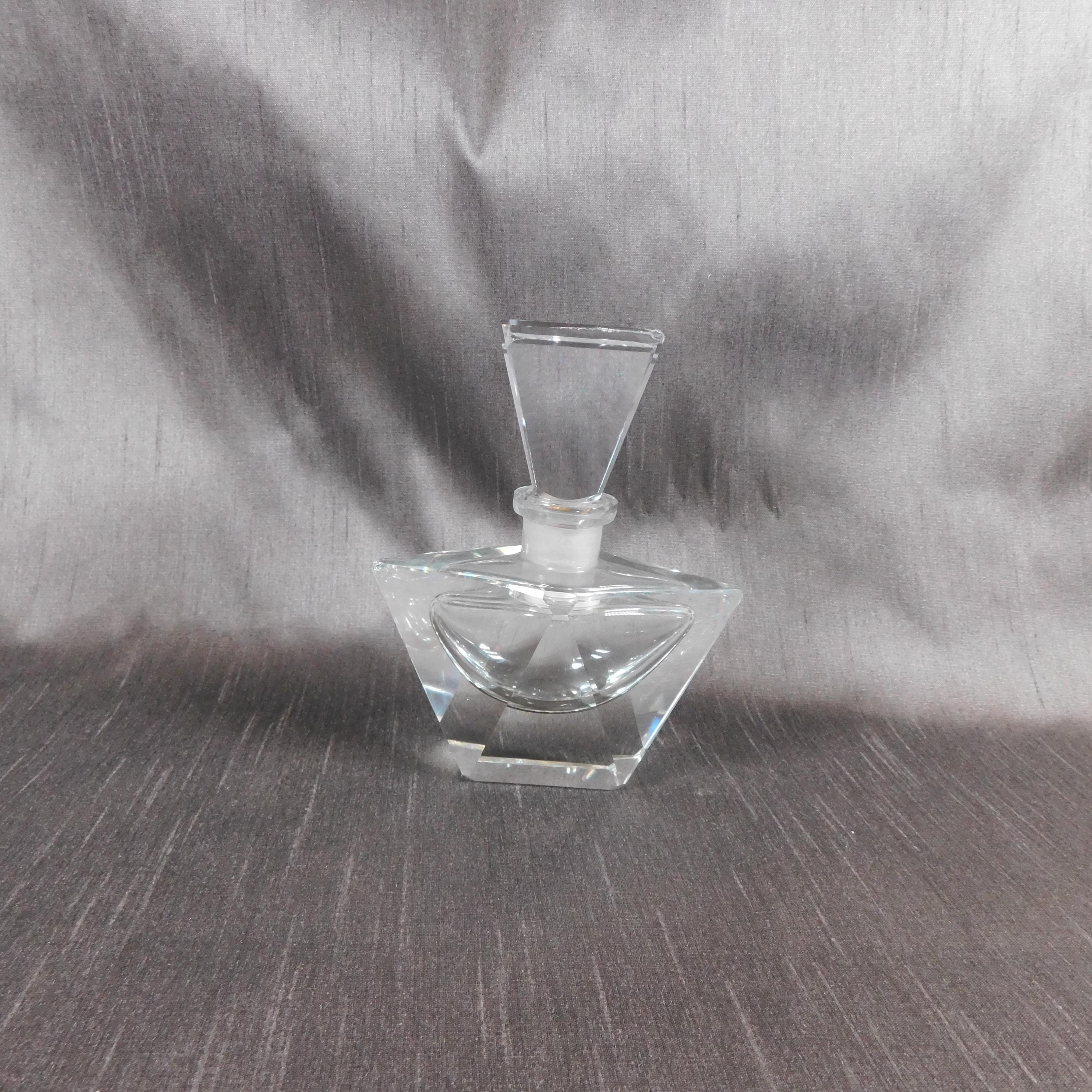 Angular Cut Crystal Perfume Bottle #  22524