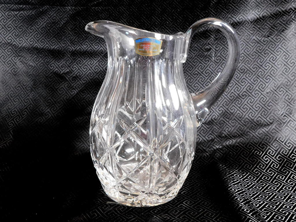 Polonia Cut Crystal Pitcher # 24814