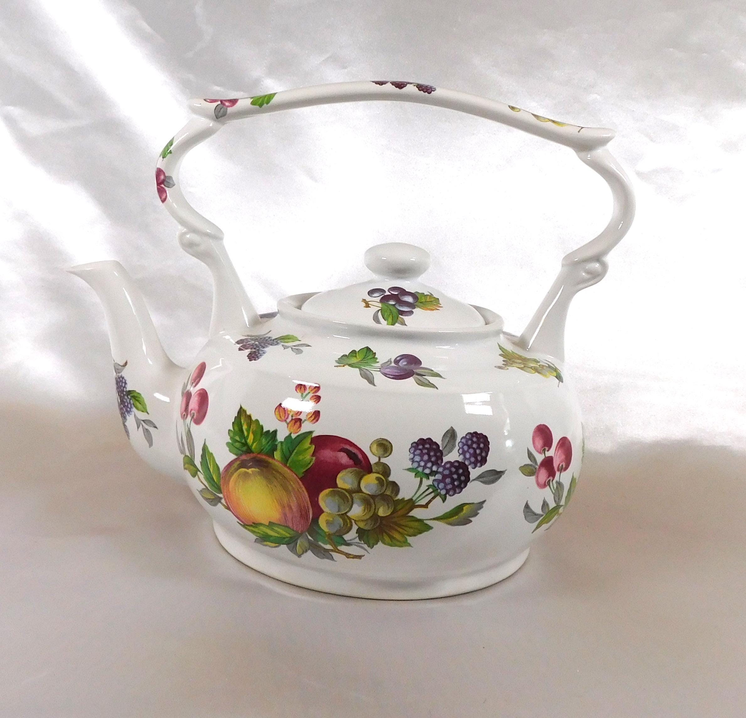 Arthur Wood Teapot Design with Fruit # 25841