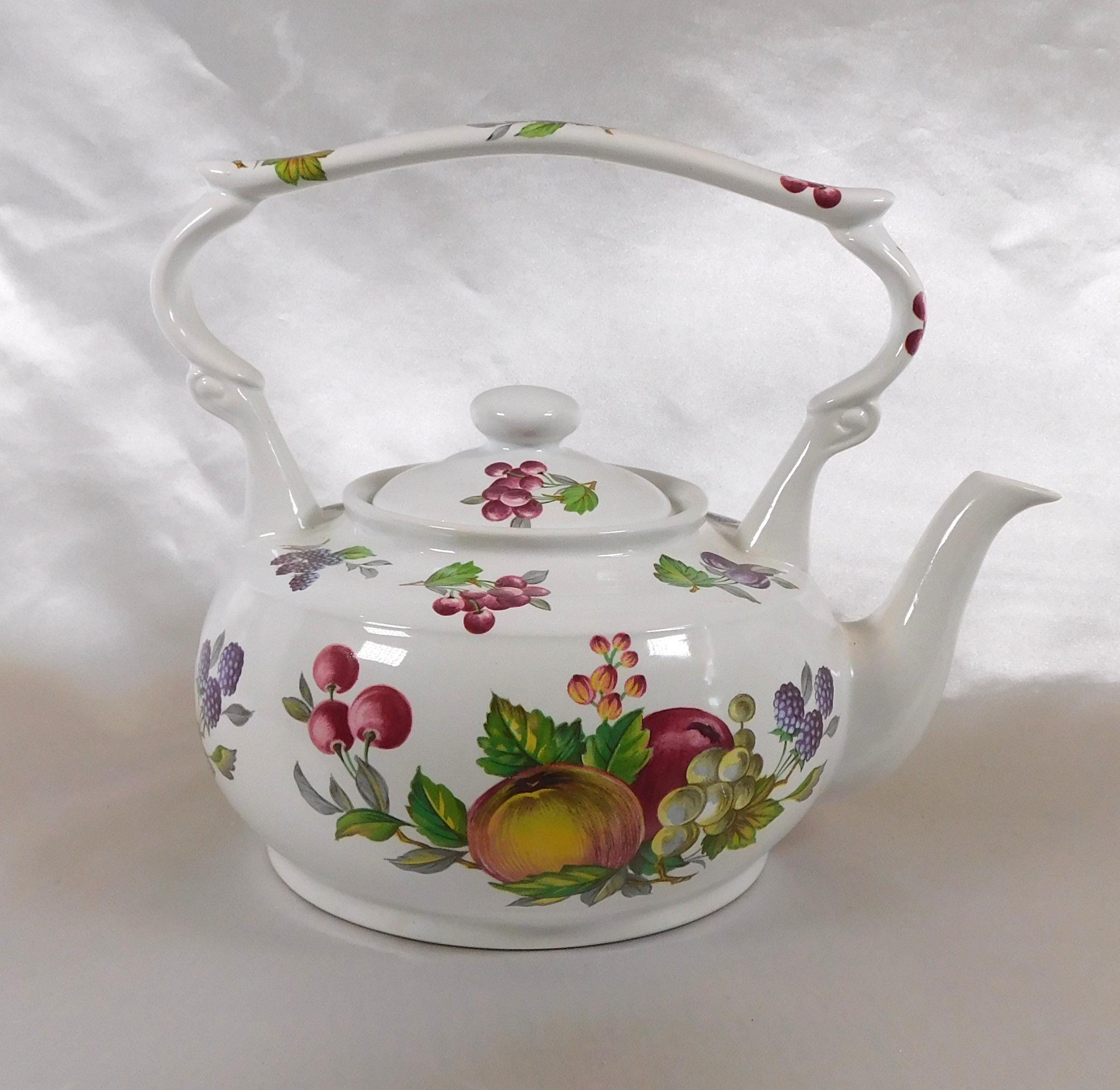 Arthur Wood Teapot Design with Fruit # 25841