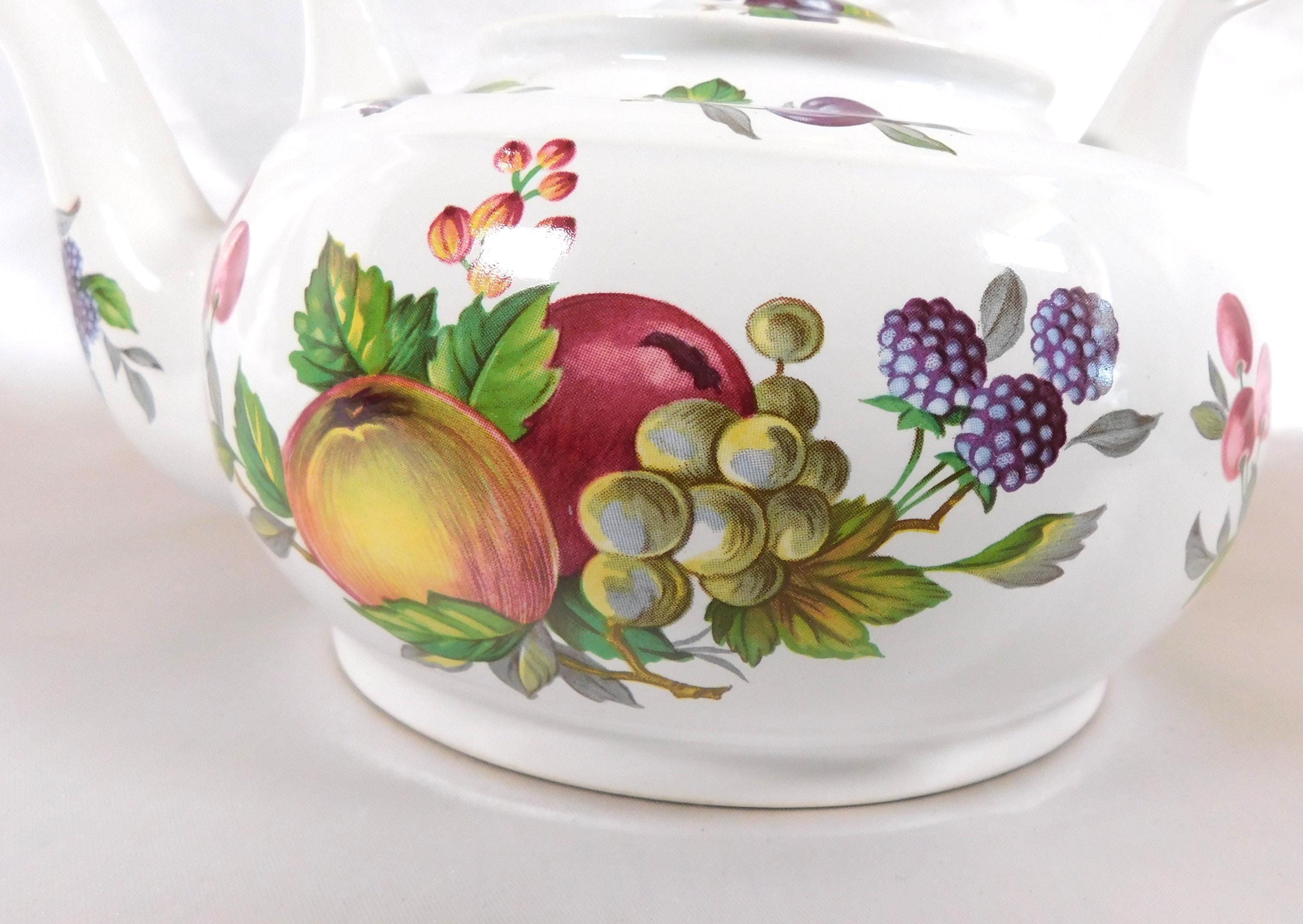 Arthur Wood Teapot Design with Fruit # 25841