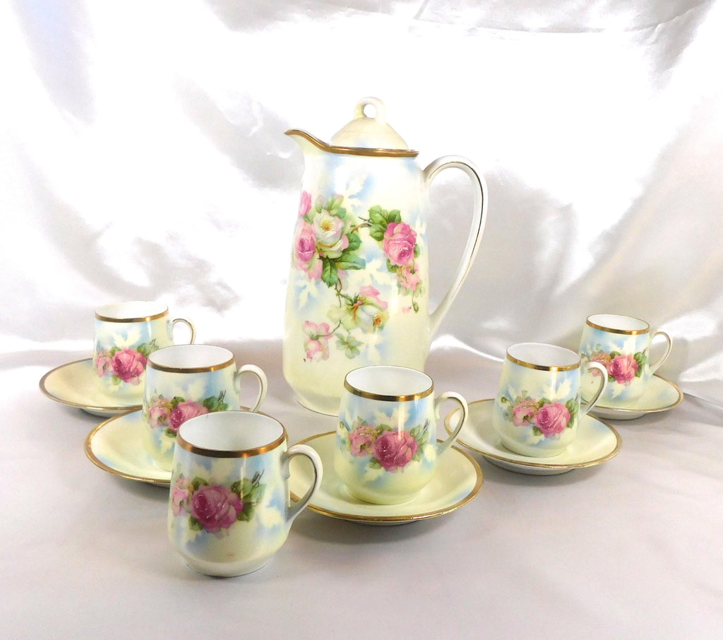Thirteen Piece Chocolate Pot Set  # 25779