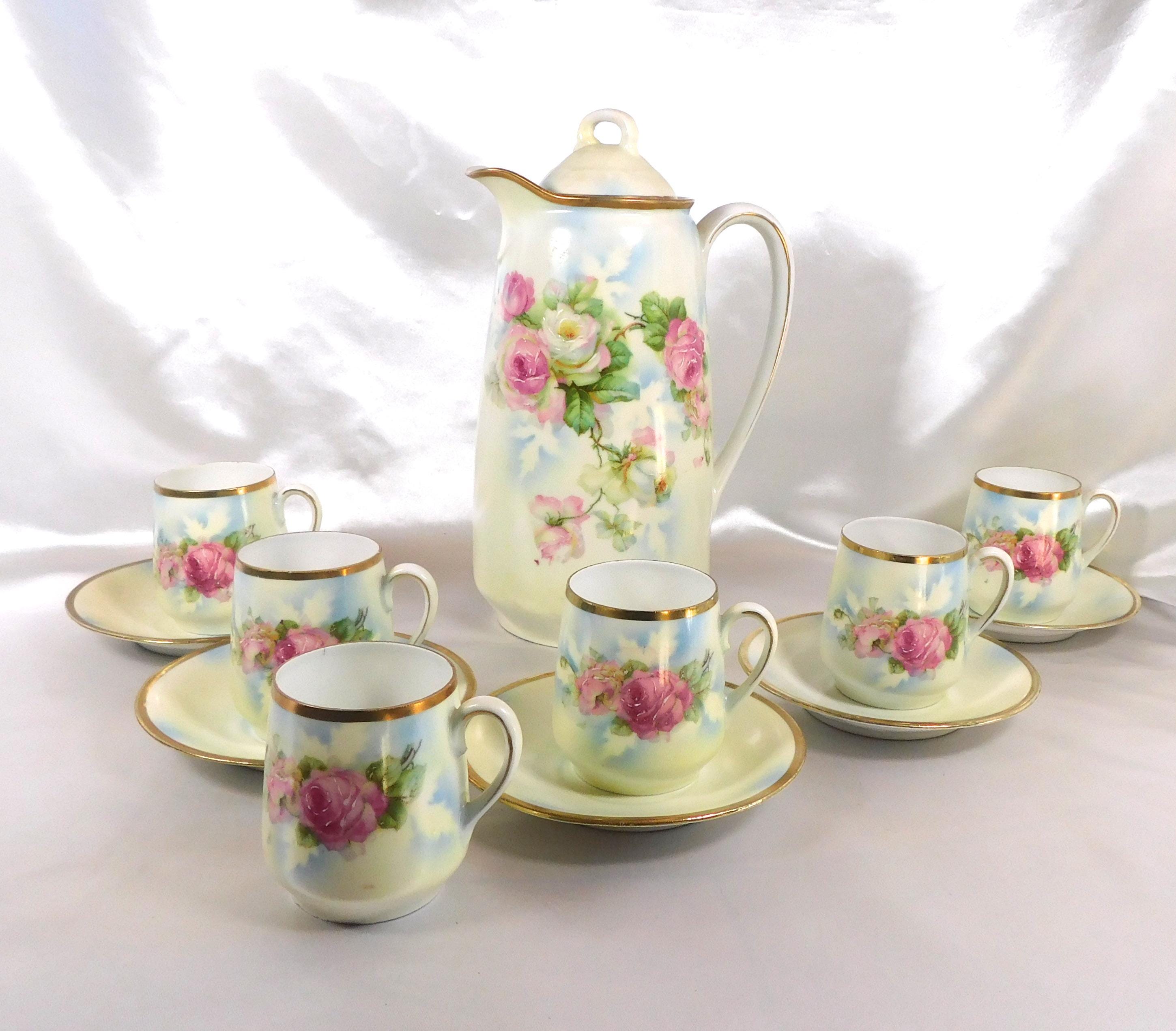 Thirteen Piece Chocolate Pot Set  # 25779