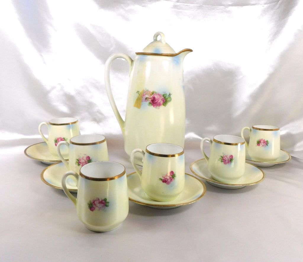 Thirteen Piece Chocolate Pot Set  # 25779