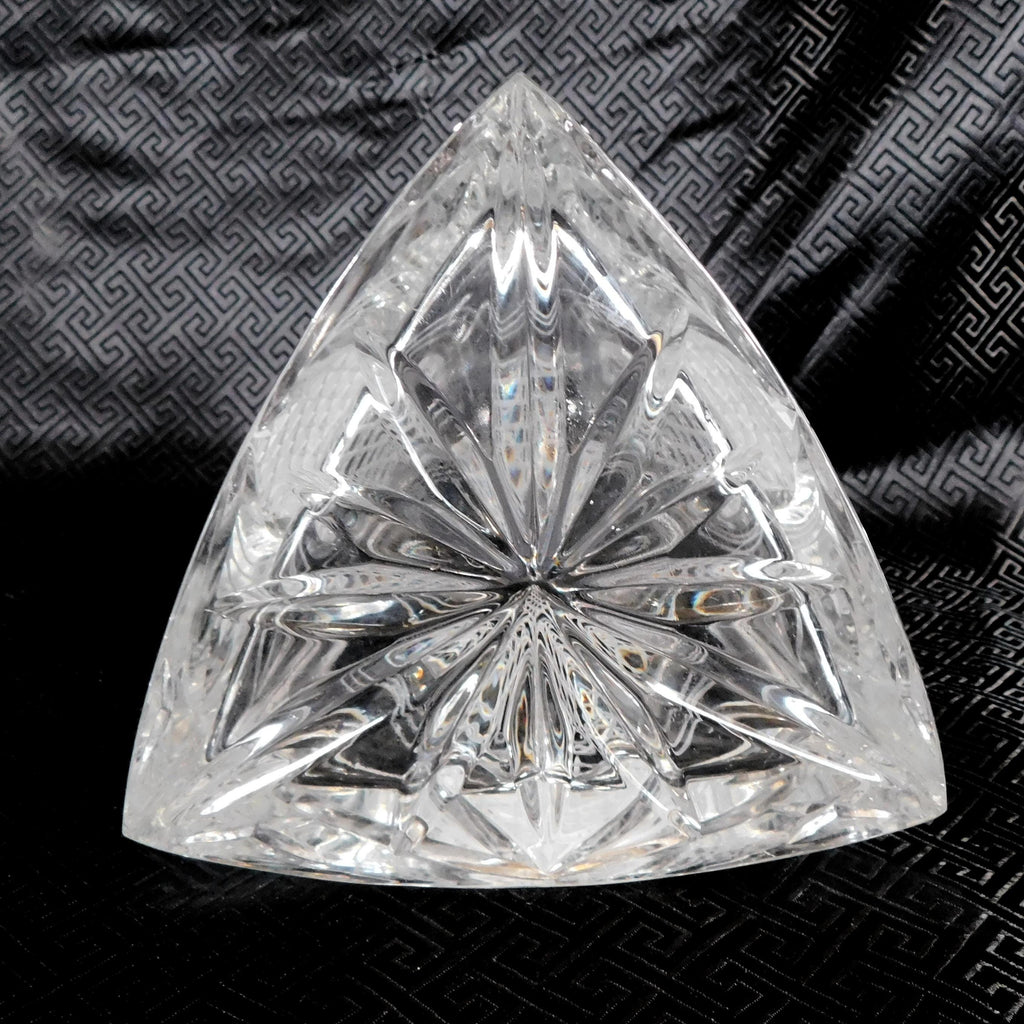Vintage Three Sided Decanter with Wrong Stopper # 26037