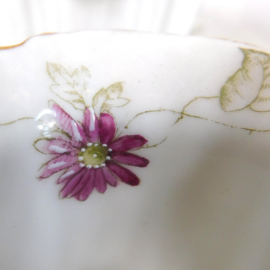 Set of Four Rosenthal Hand Painted Ramekin Dishes with Underplates # 26041