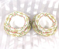 Jean Pouyat Limoges Set of Two Ramekin Dishes and Underplates # 26261