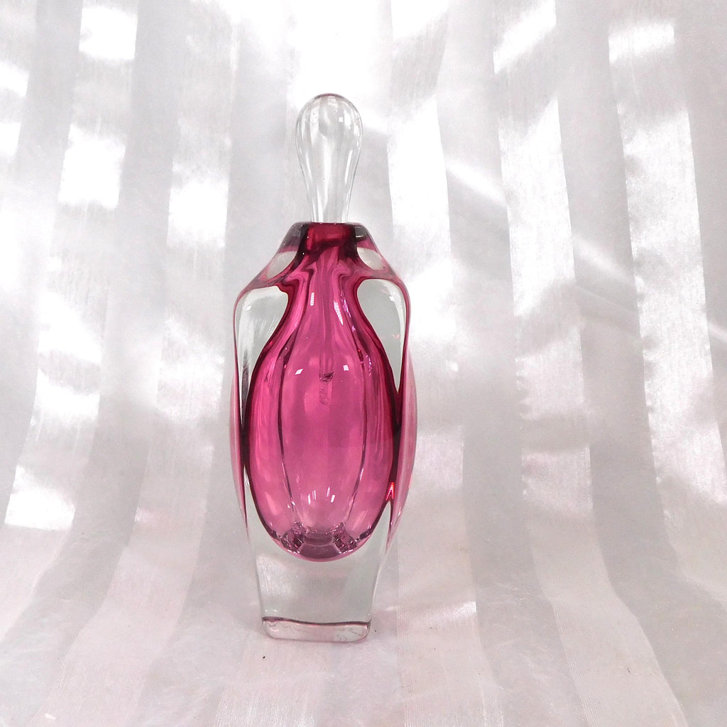 Pink Signed Winfisky Perfume Bottle # 26503
