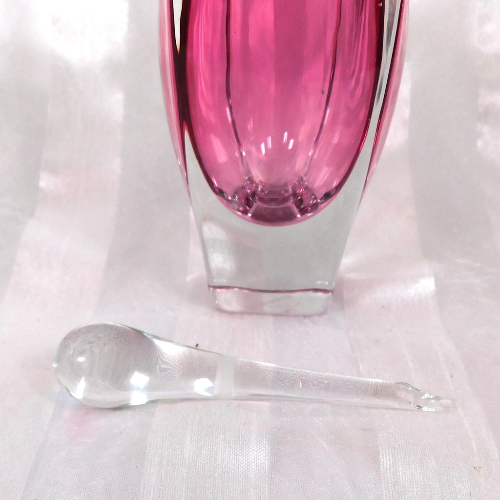 Pink Signed Winfisky Perfume Bottle # 26503