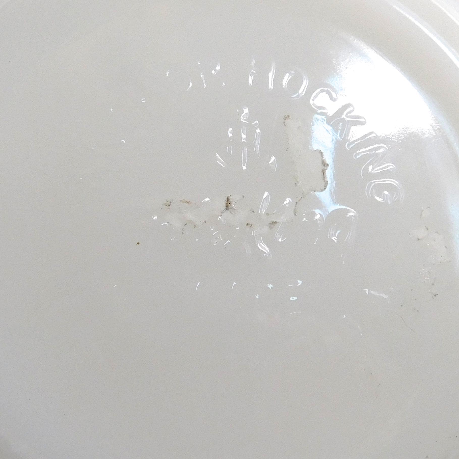 Anchor Hocking Fire King Set of two White Ramekin Dishes with Handles # 26223