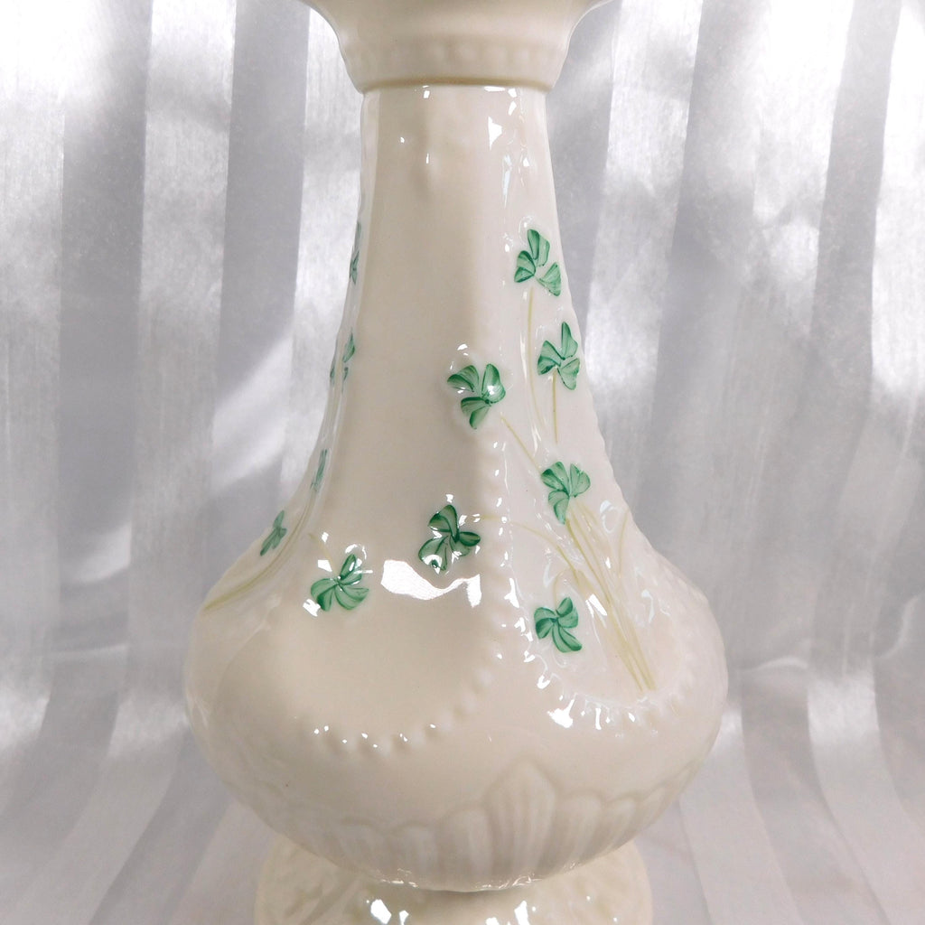 Belleek Shamrock Eight Inch Island Vase # 26669