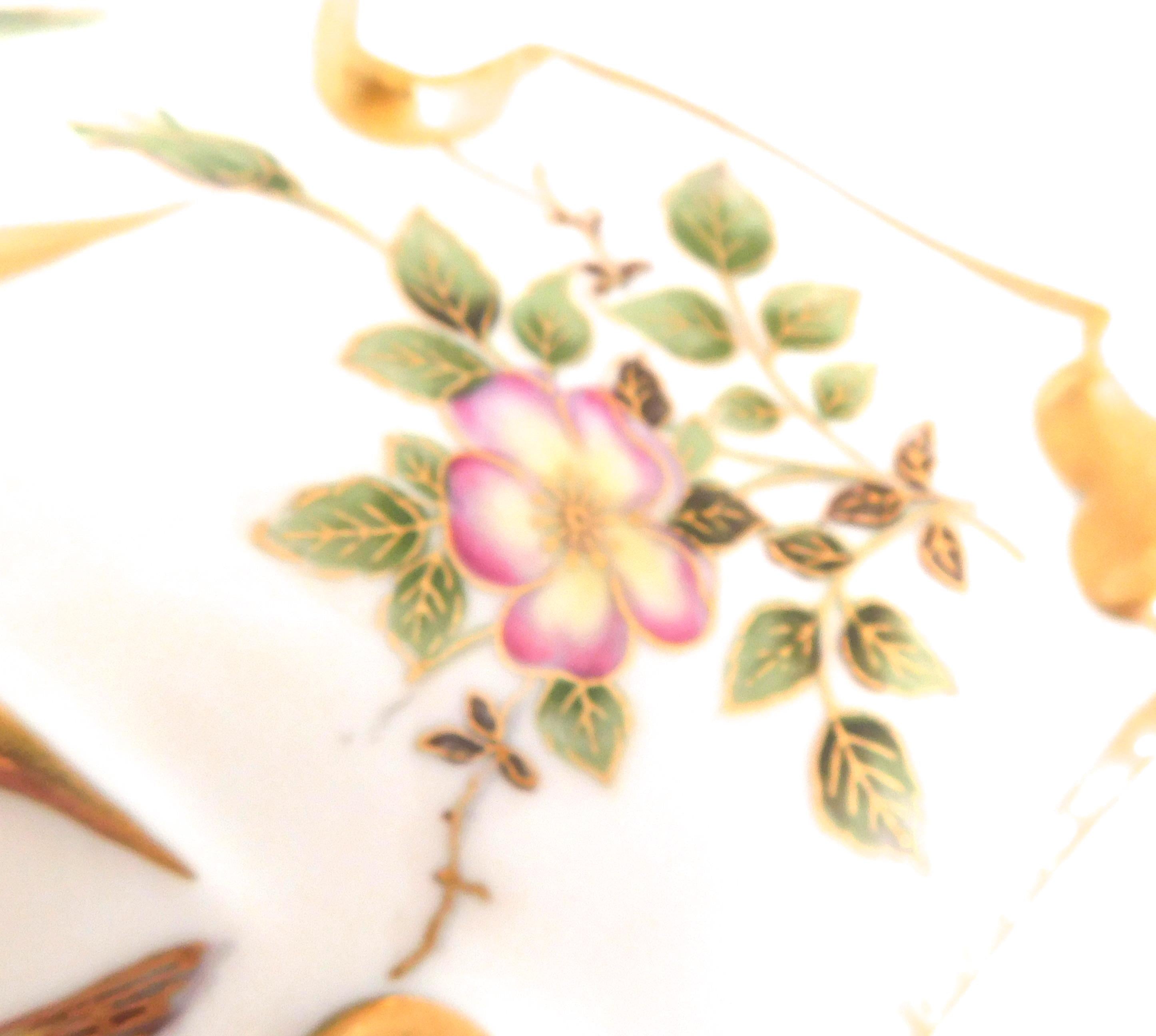Lenwile-Ardalt Covered Leaf Shaped Serving Dish  # 25772