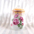 Altenburg Germany Floral Covered Biscuit Jar # 26055