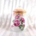Altenburg Germany Floral Covered Biscuit Jar # 26055