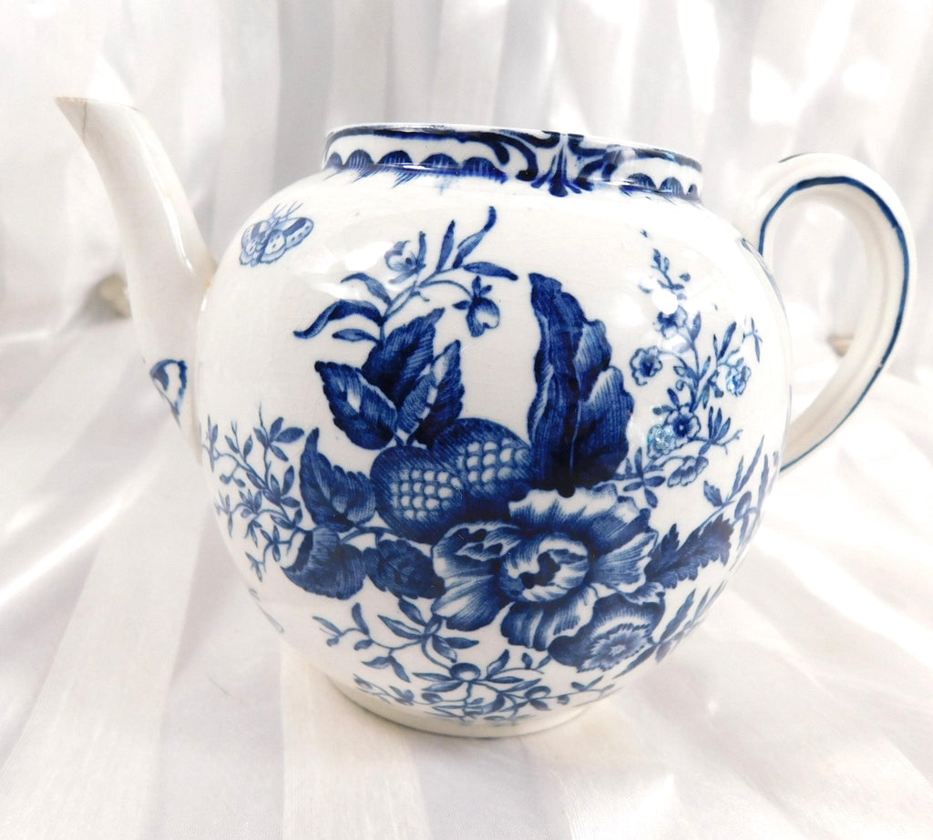 Blue Sprays Floral Teapot # 27091