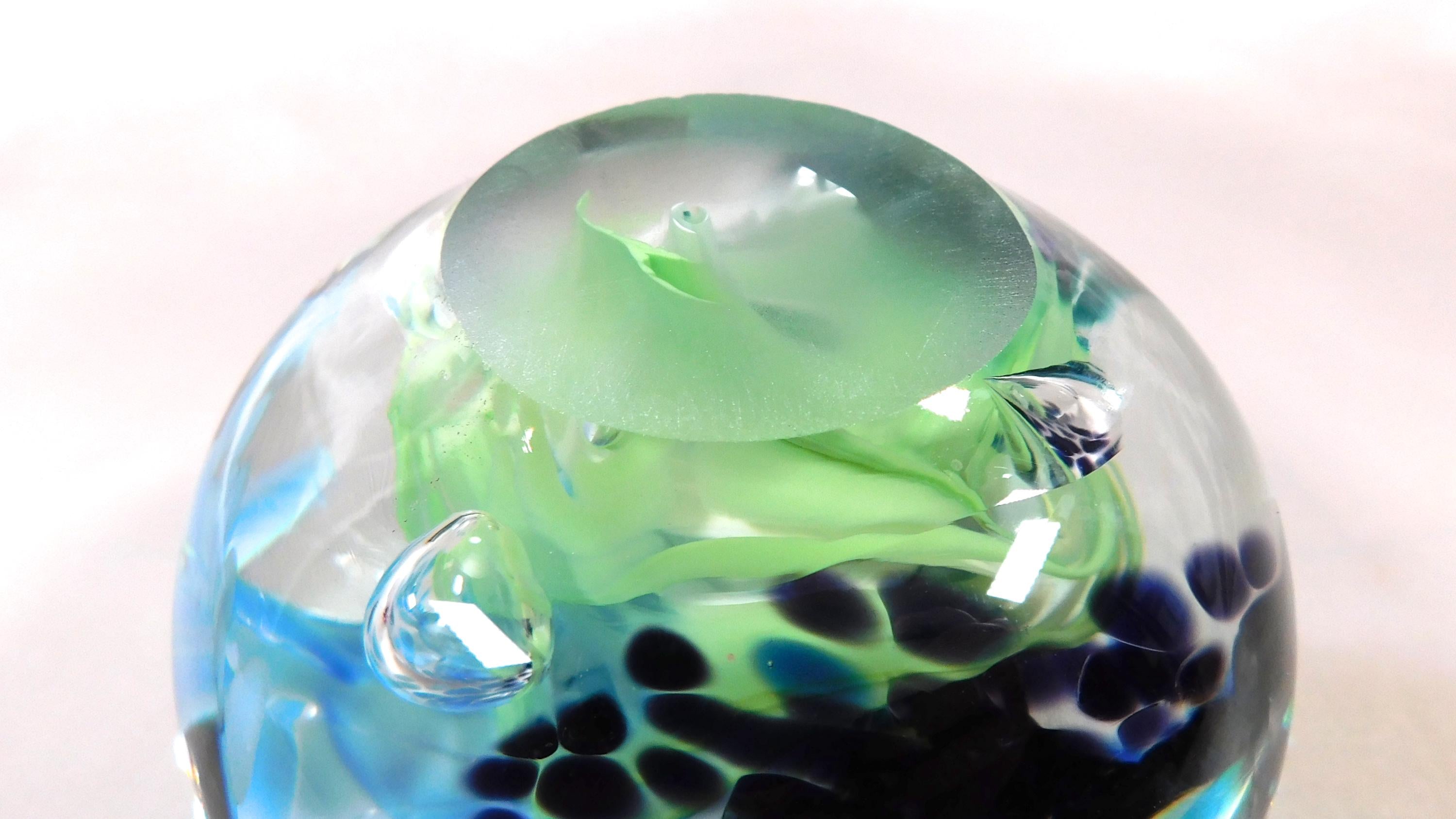 Art Glass Paperweight  # 25265