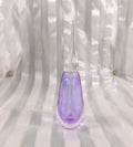 Purple Signed Vandermark Art Glass Perfume Bottle #  27079