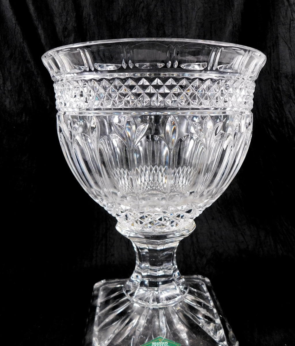 Shannon Cut Crystal Footed Compote # 27191