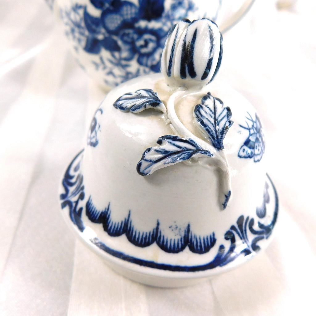 Blue Sprays Floral Teapot # 27091