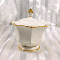 Noritake Footed Eight Sided Covered Dish # 27119