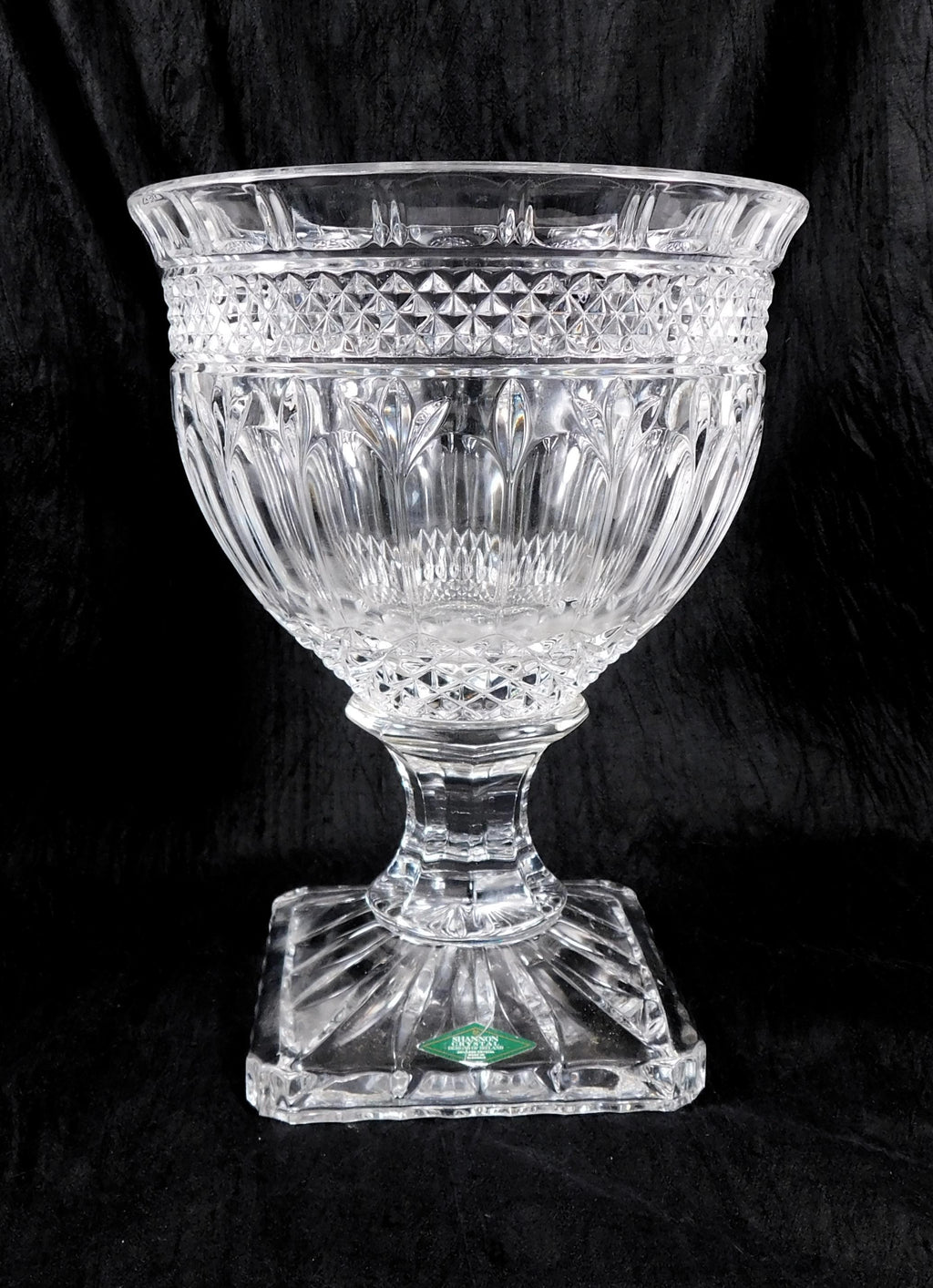 Shannon Cut Crystal Footed Compote # 27191