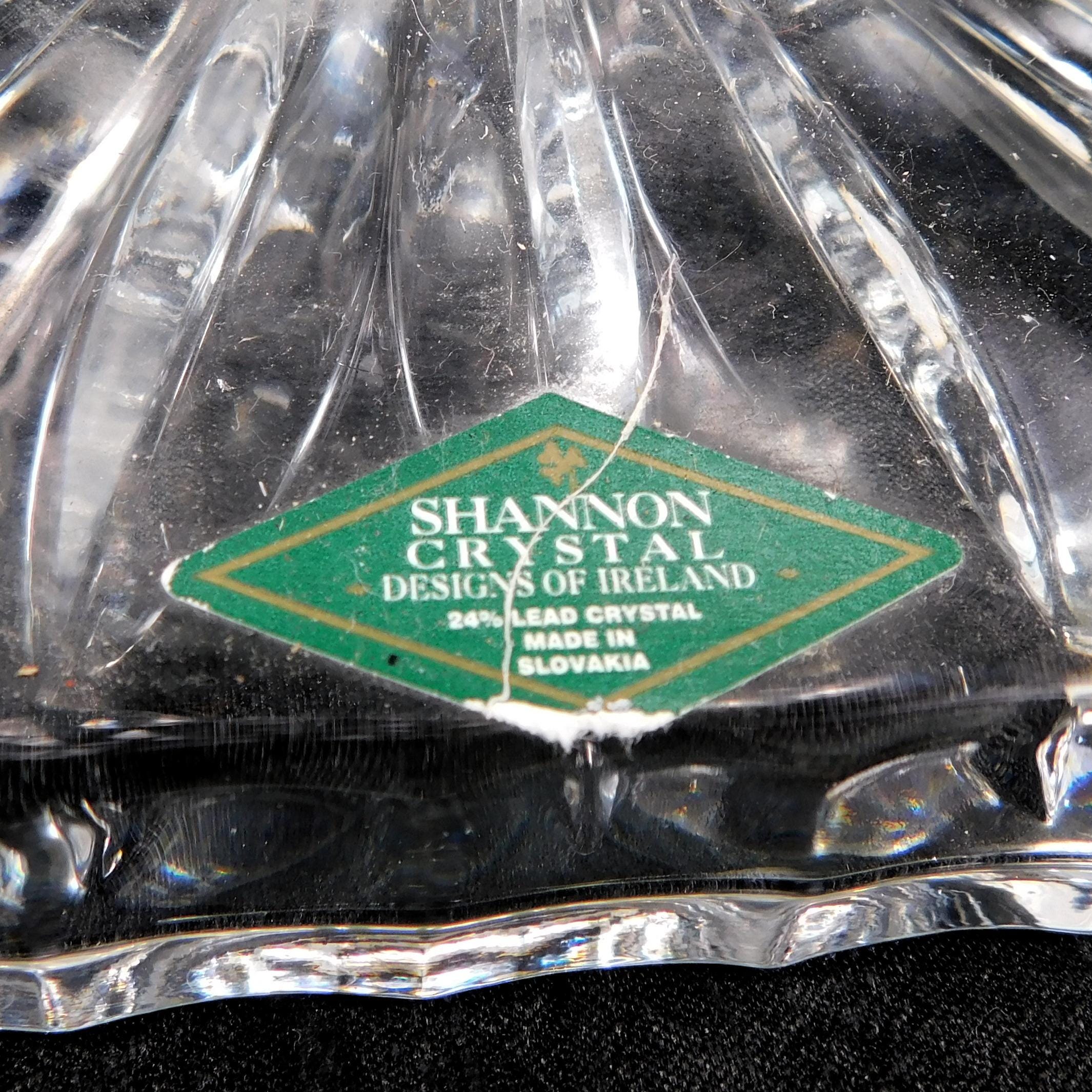 Shannon Cut Crystal Footed Compote # 27191