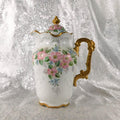 Unmarked Signed Hand Painted Chocolate Pot Teapot # 27269