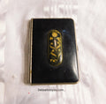 Black Mondaine Compact with Flower Front # 21103