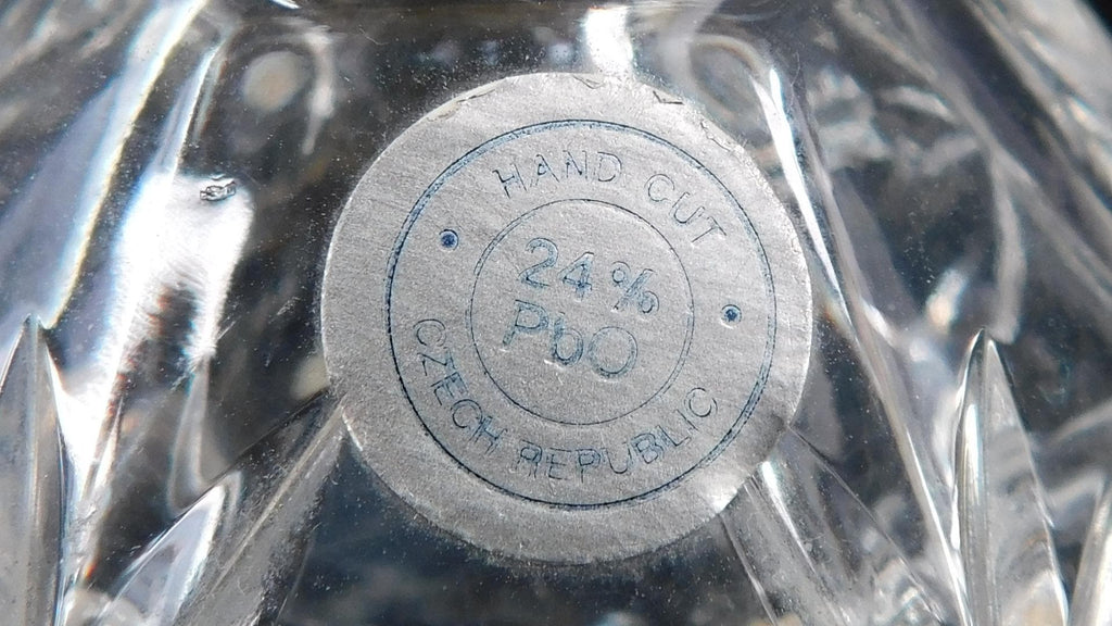 Small Cut Crystal Perfume Bottle # 25172