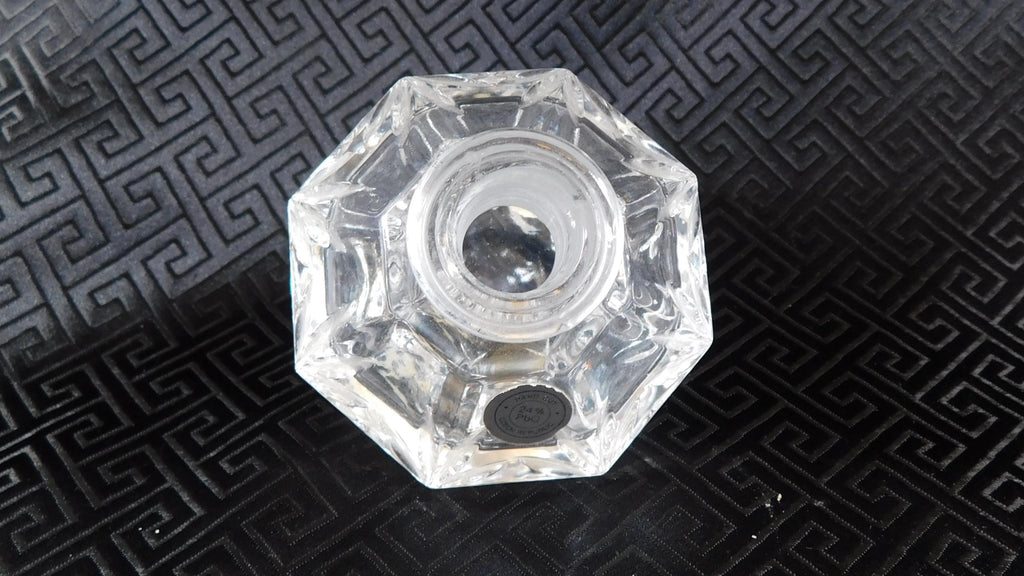 Small Cut Crystal Perfume Bottle # 25172