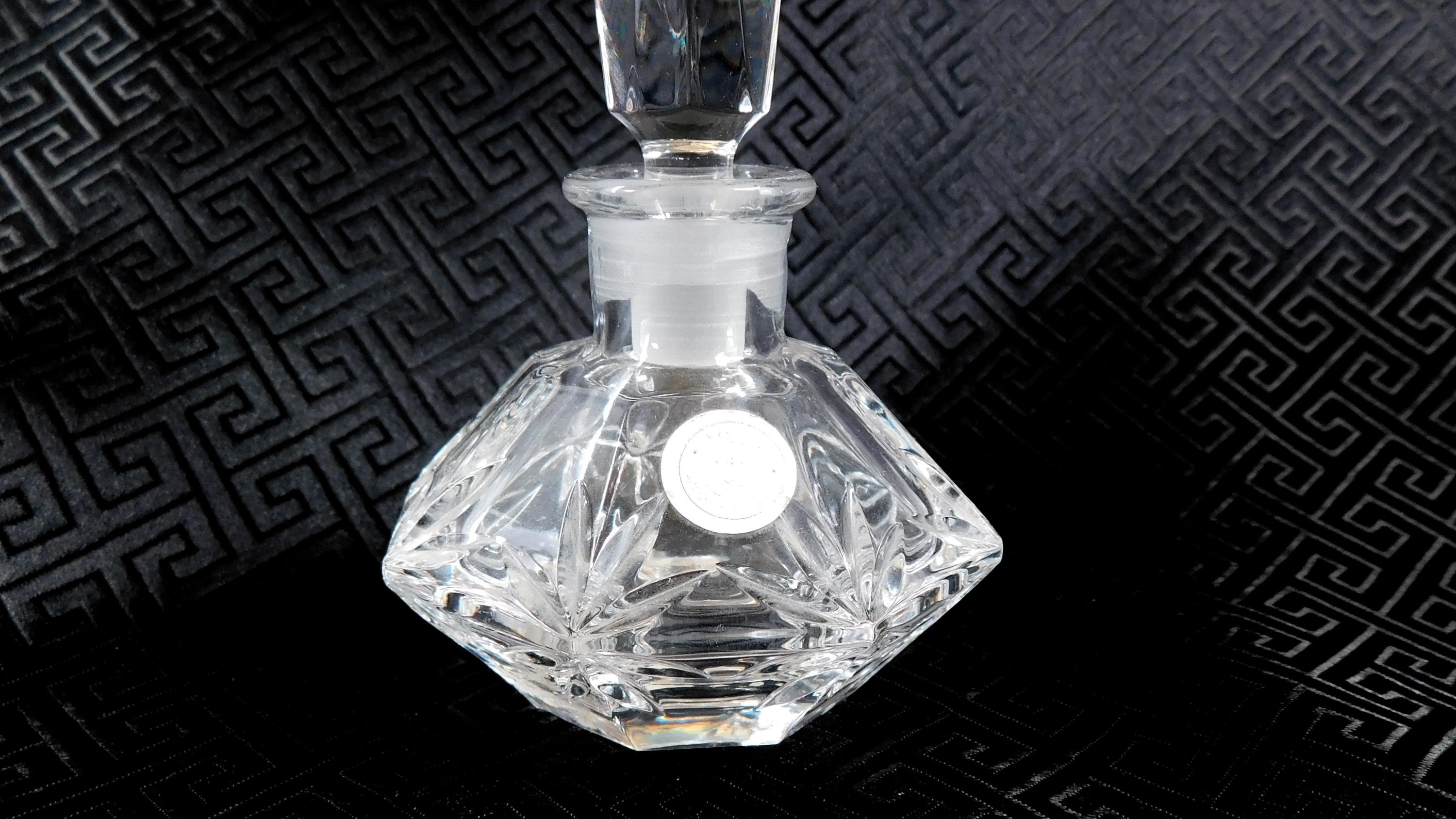 Small Cut Crystal Perfume Bottle # 25172