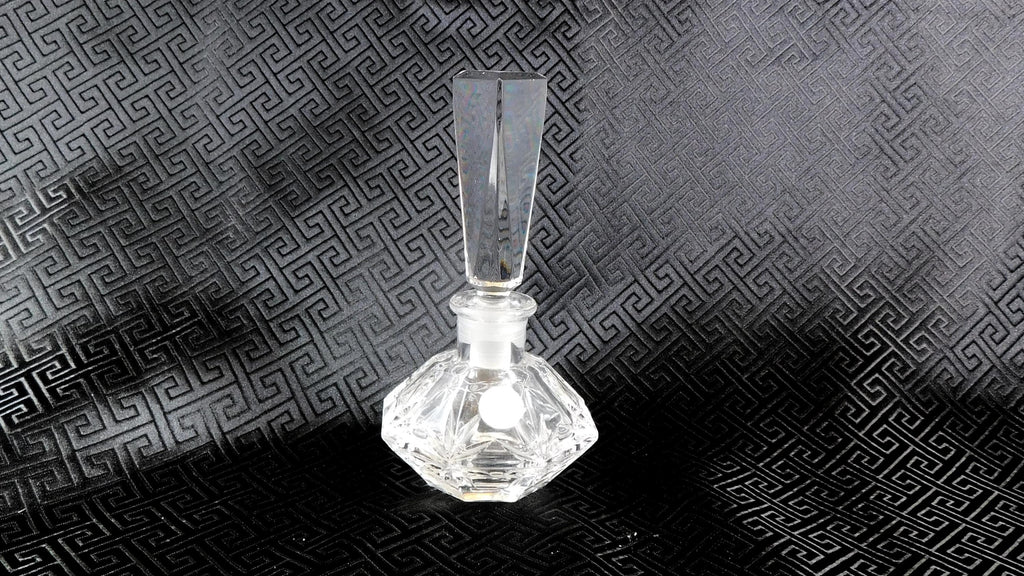 Small Cut Crystal Perfume Bottle # 25172