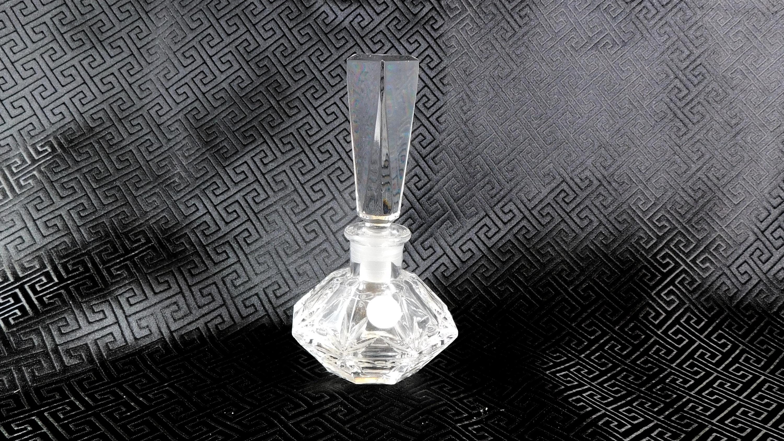 Small Cut Crystal Perfume Bottle # 25172