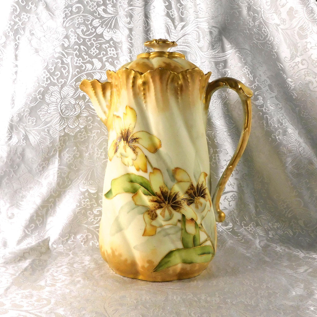 Albert Lanternier Limoges Chocolate Pot # 27312
