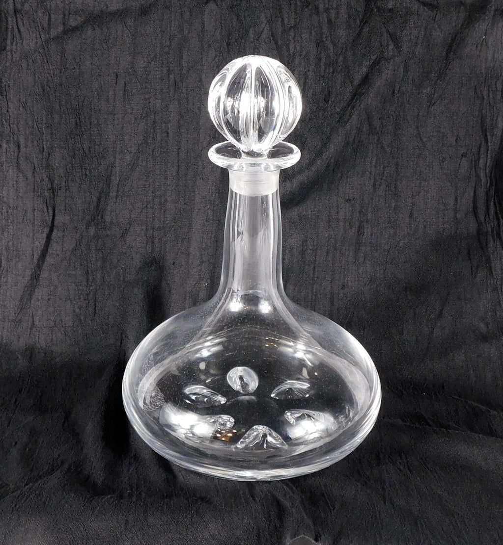 Orrefors Signed Ships Decanter # 27381