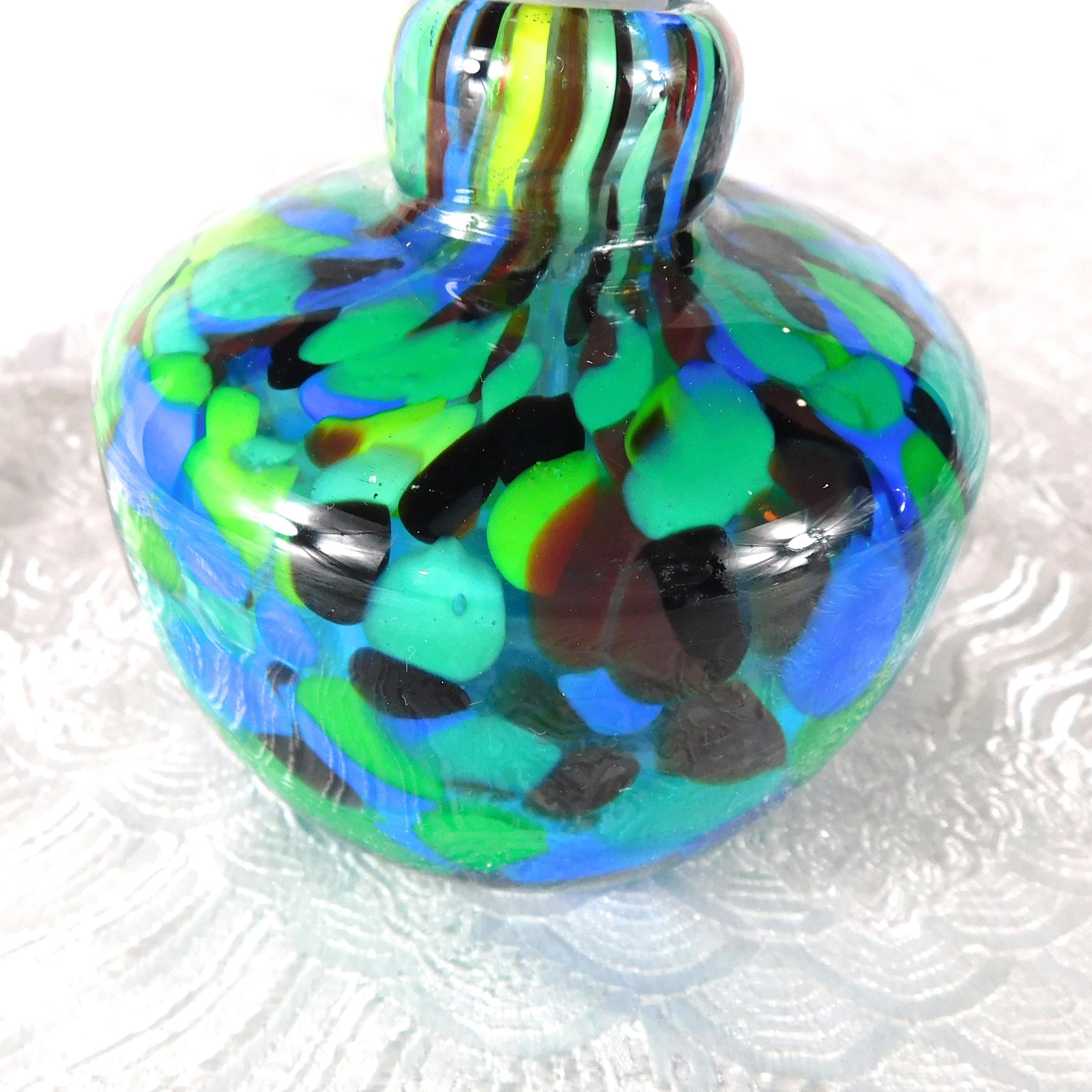 Unusual Multicolor Perfume Bottle # 27375