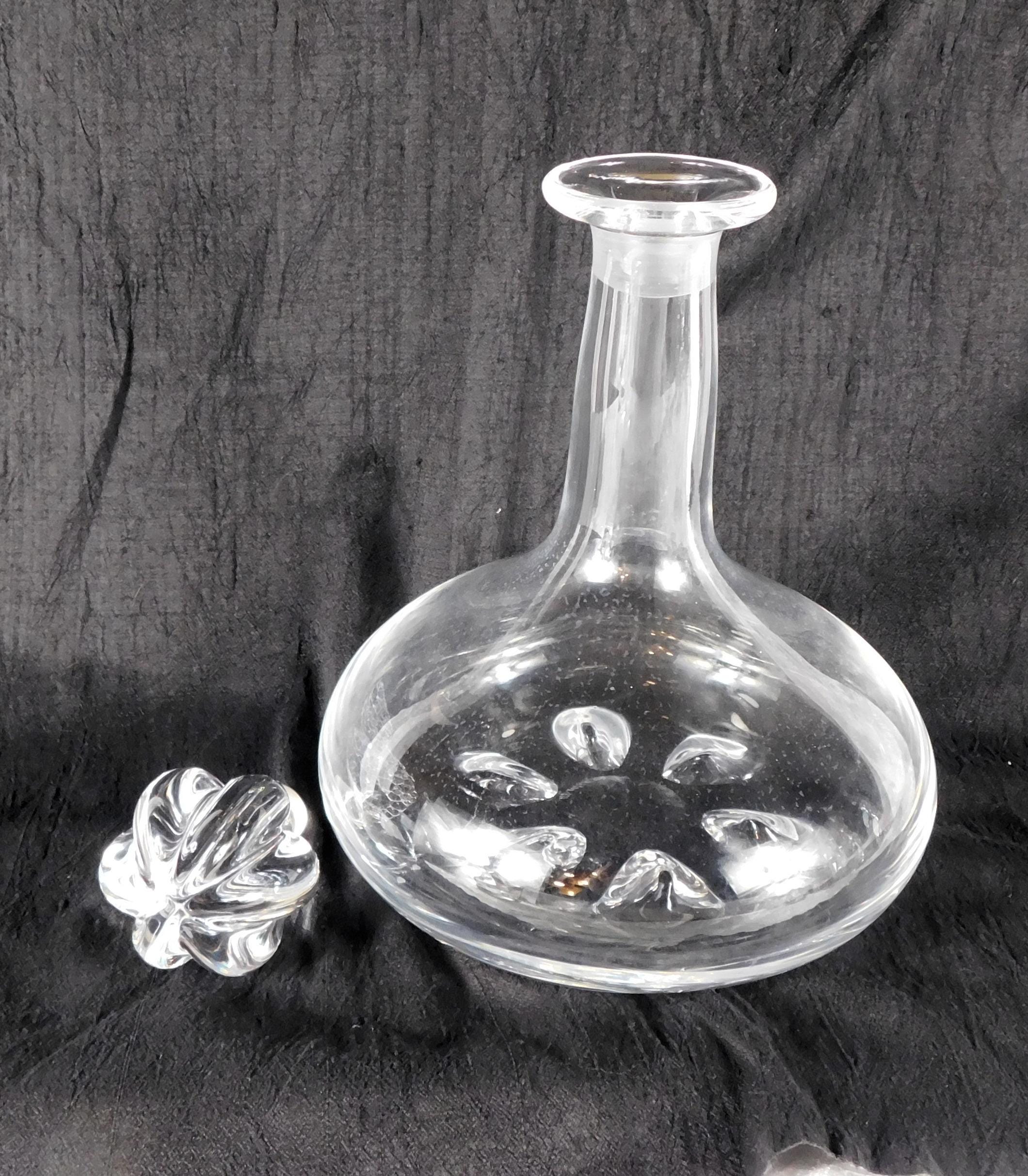 Orrefors Signed Ships Decanter # 27381