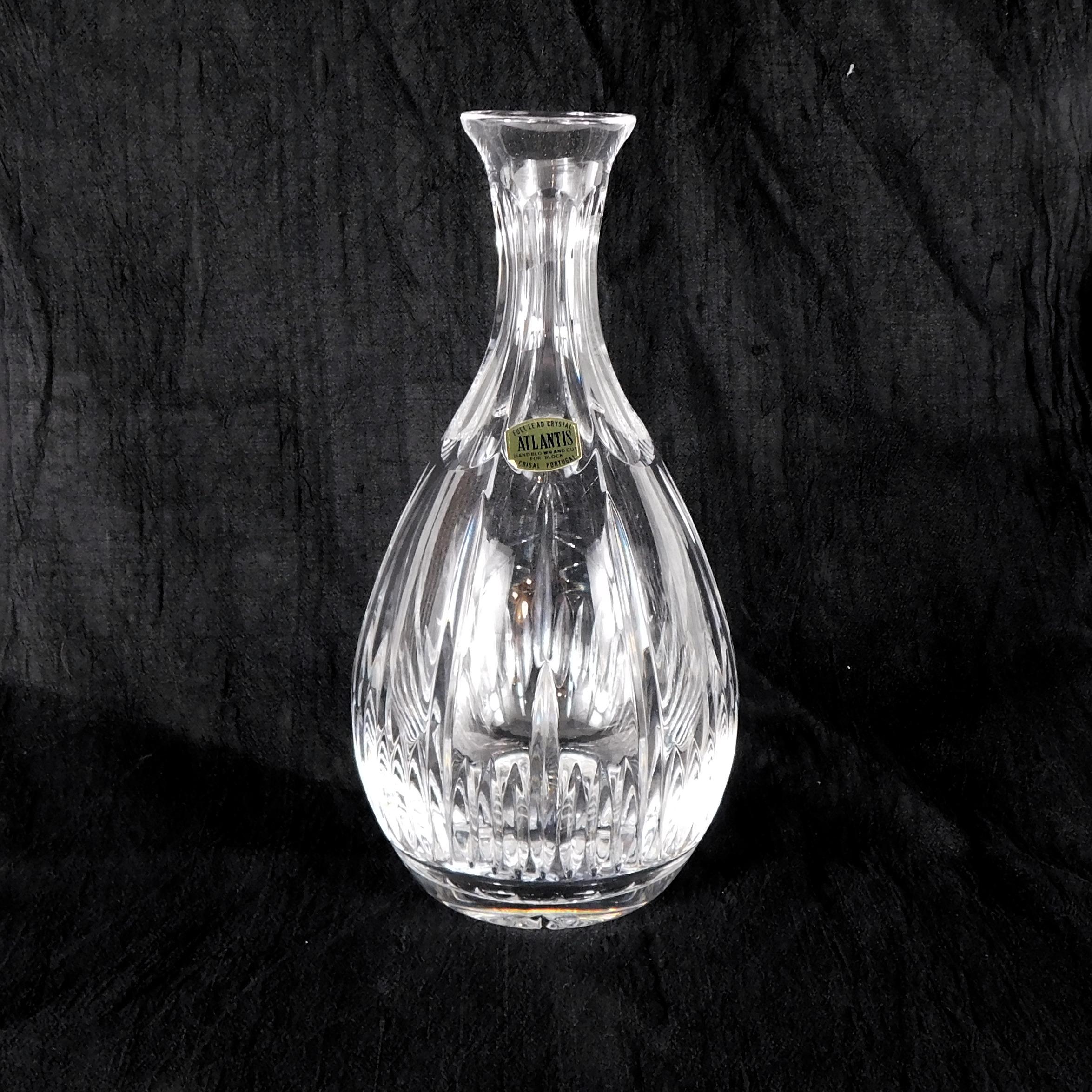 Atlantis Cut Crystal Decanter with No Stopper # 27365