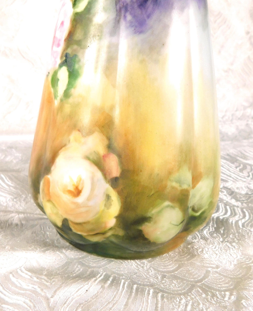 Signed Floral Chocolate Pot with Lid # 27530