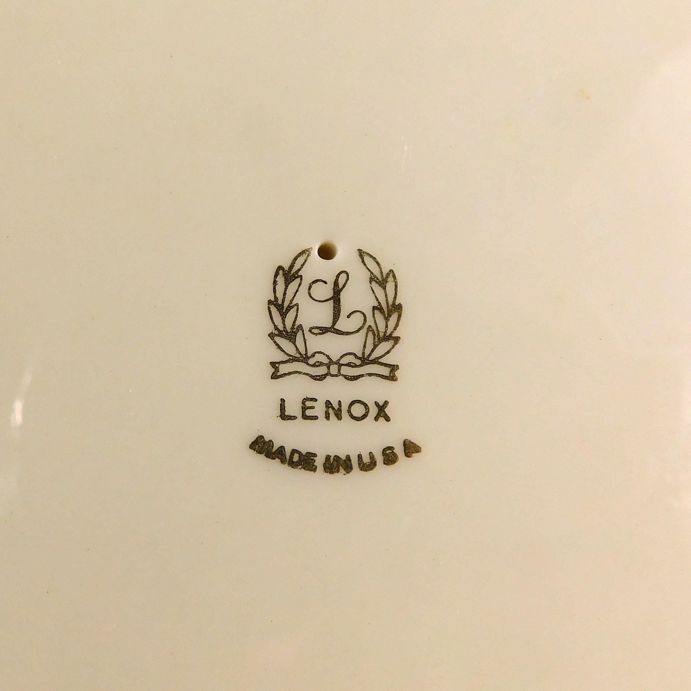Lenox Fluted Collection Footed Cake Plate # 27488