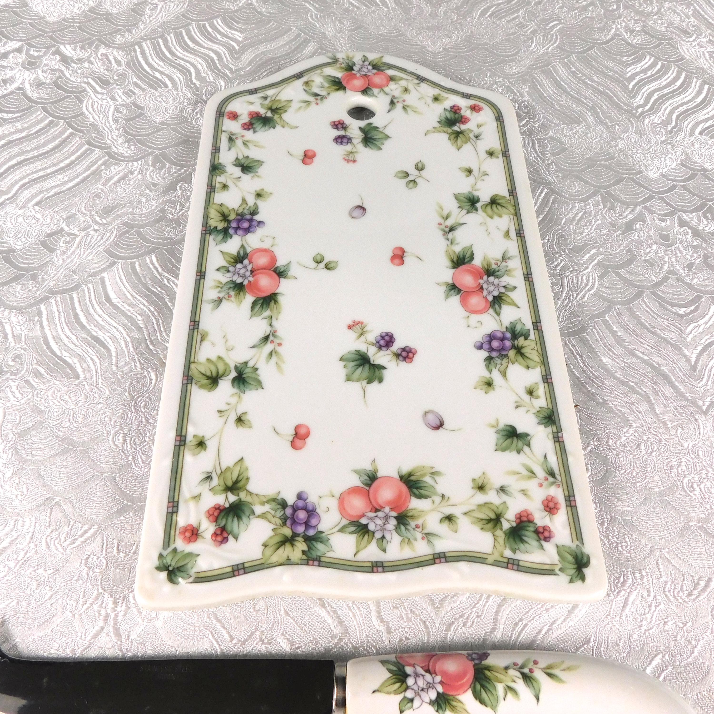 Andrea by Sadek Cracker Board and Cheese Knife # 27533