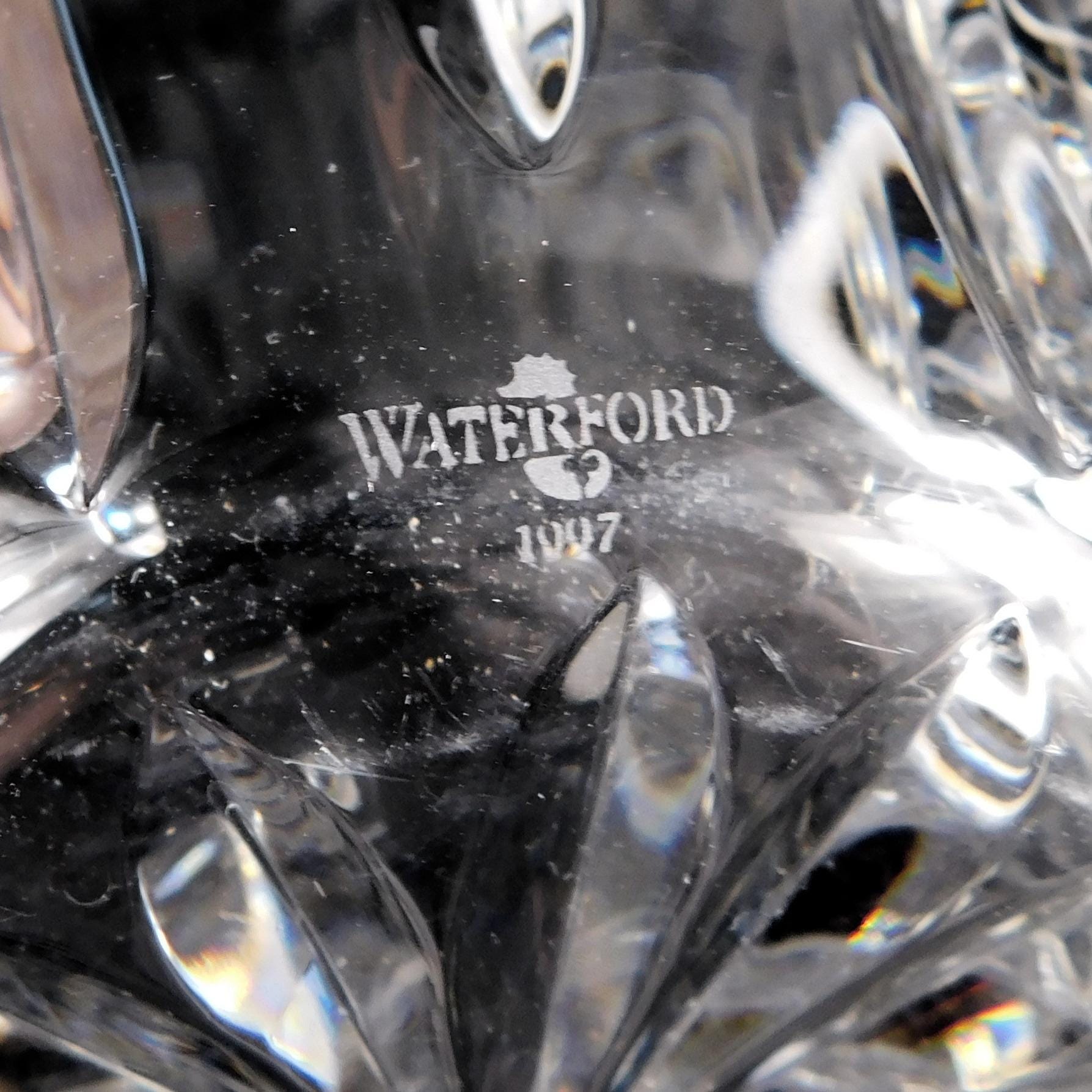 Waterford Cut Crystal Centerpiece Bowl # 27578
