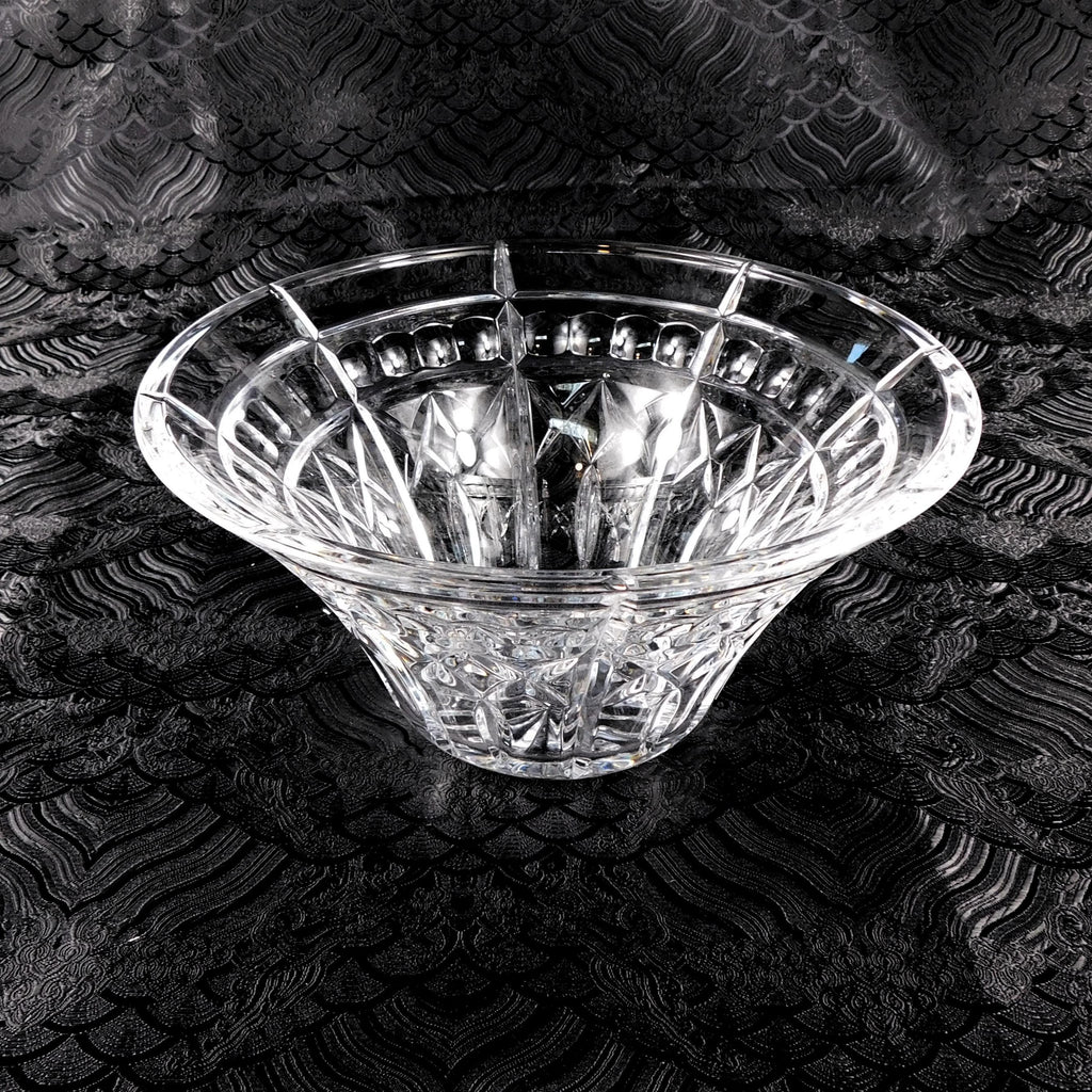 Waterford Cut Crystal Centerpiece Bowl # 27578