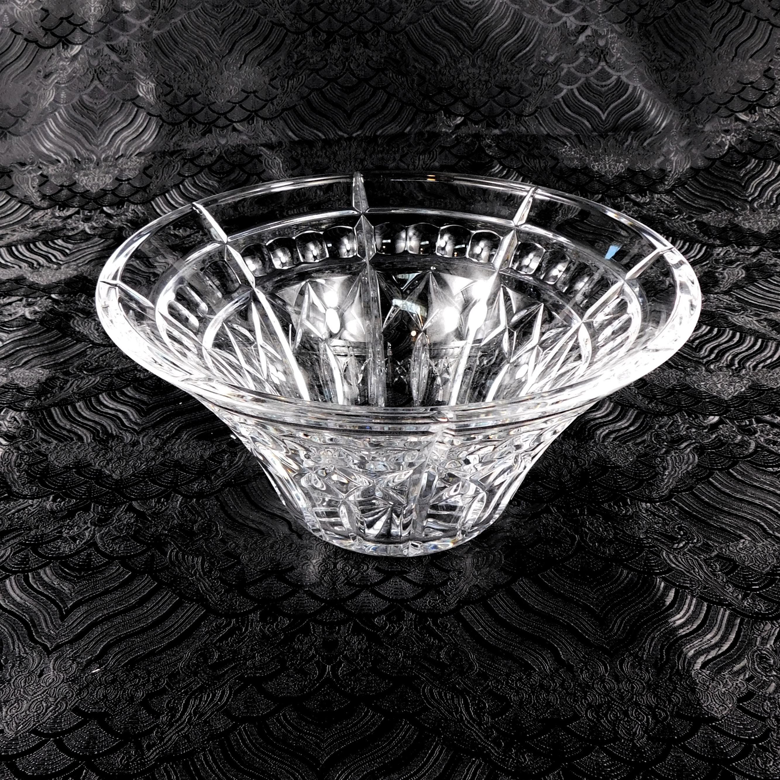 Waterford Cut Crystal Centerpiece Bowl # 27578