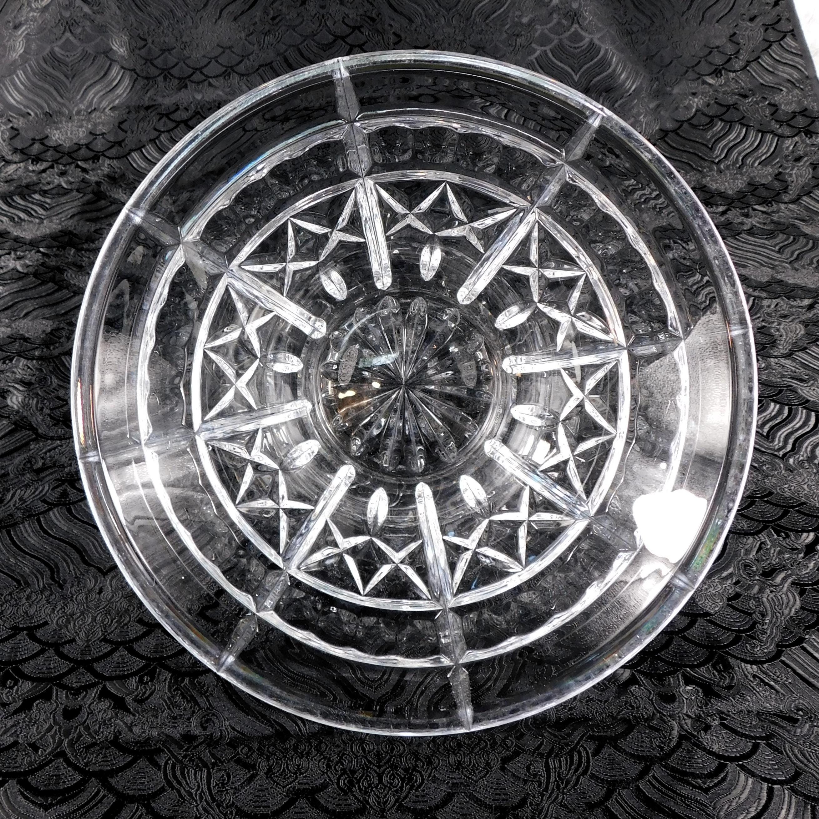 Waterford Cut Crystal Centerpiece Bowl # 27578