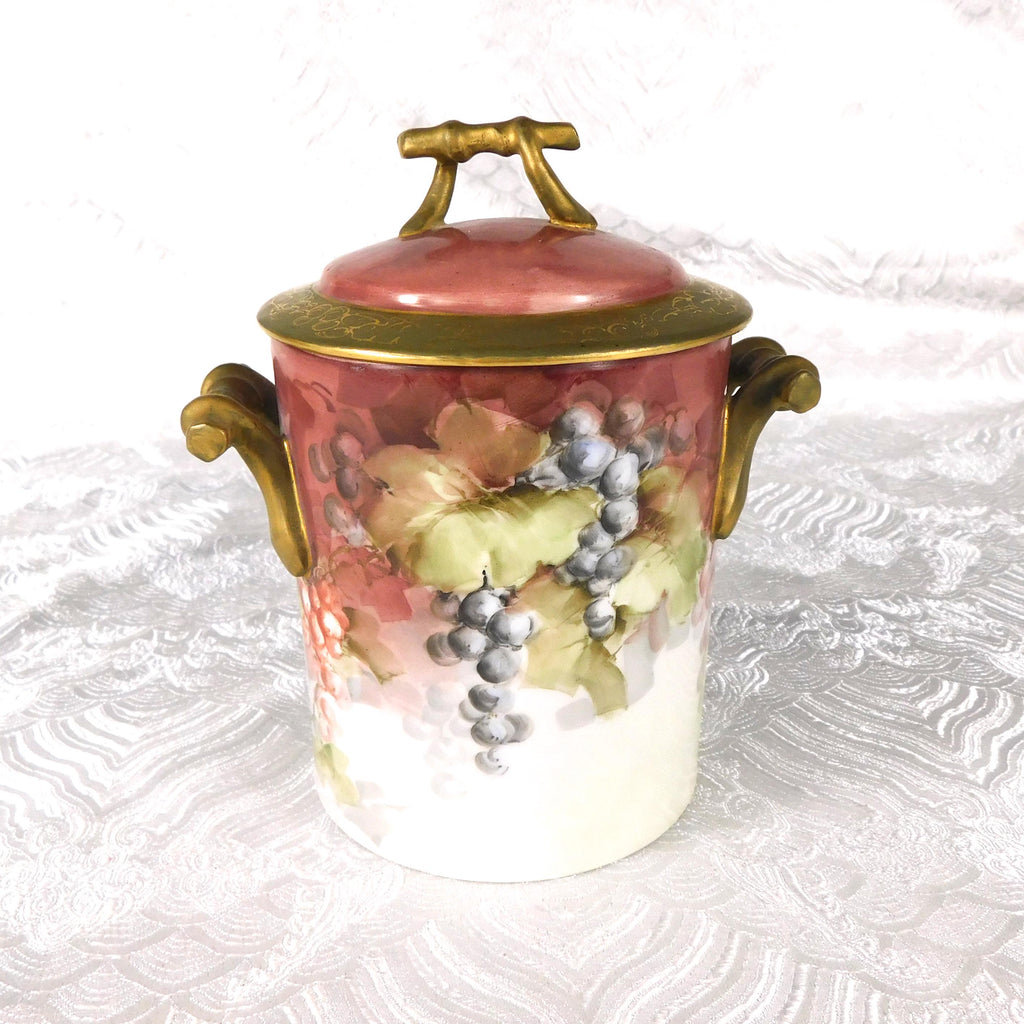Gerard, Dufraisseix & Abbot Hand Painted Evaporated Milk Jar # 27658