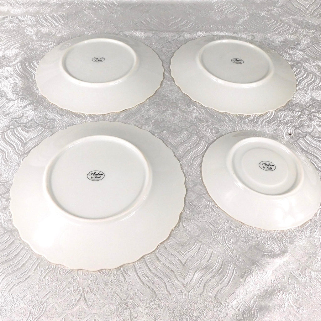 Andrea by Sadek Lot of Three Salad Plates in Buckingham # 27556